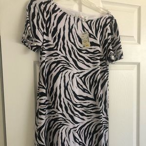 Zebra dress new with tags